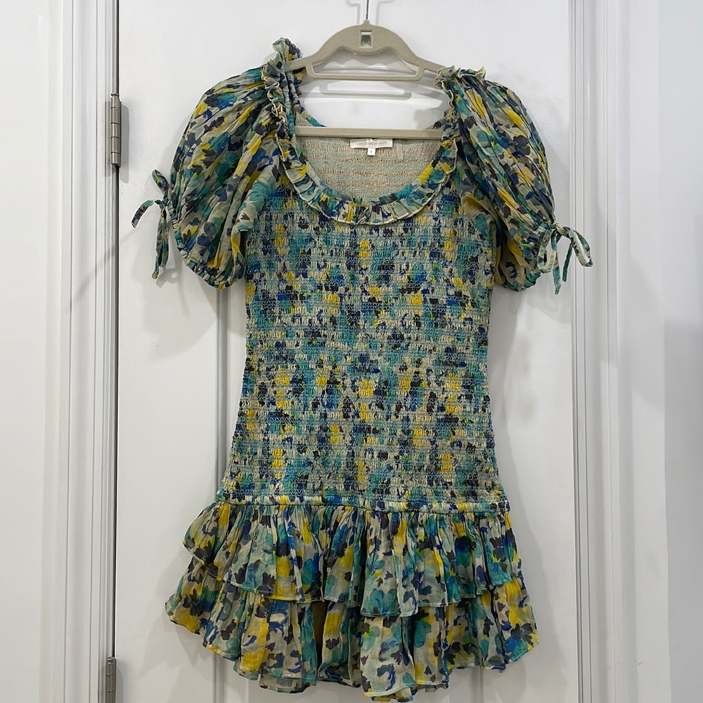 Love shack fancy mini dress